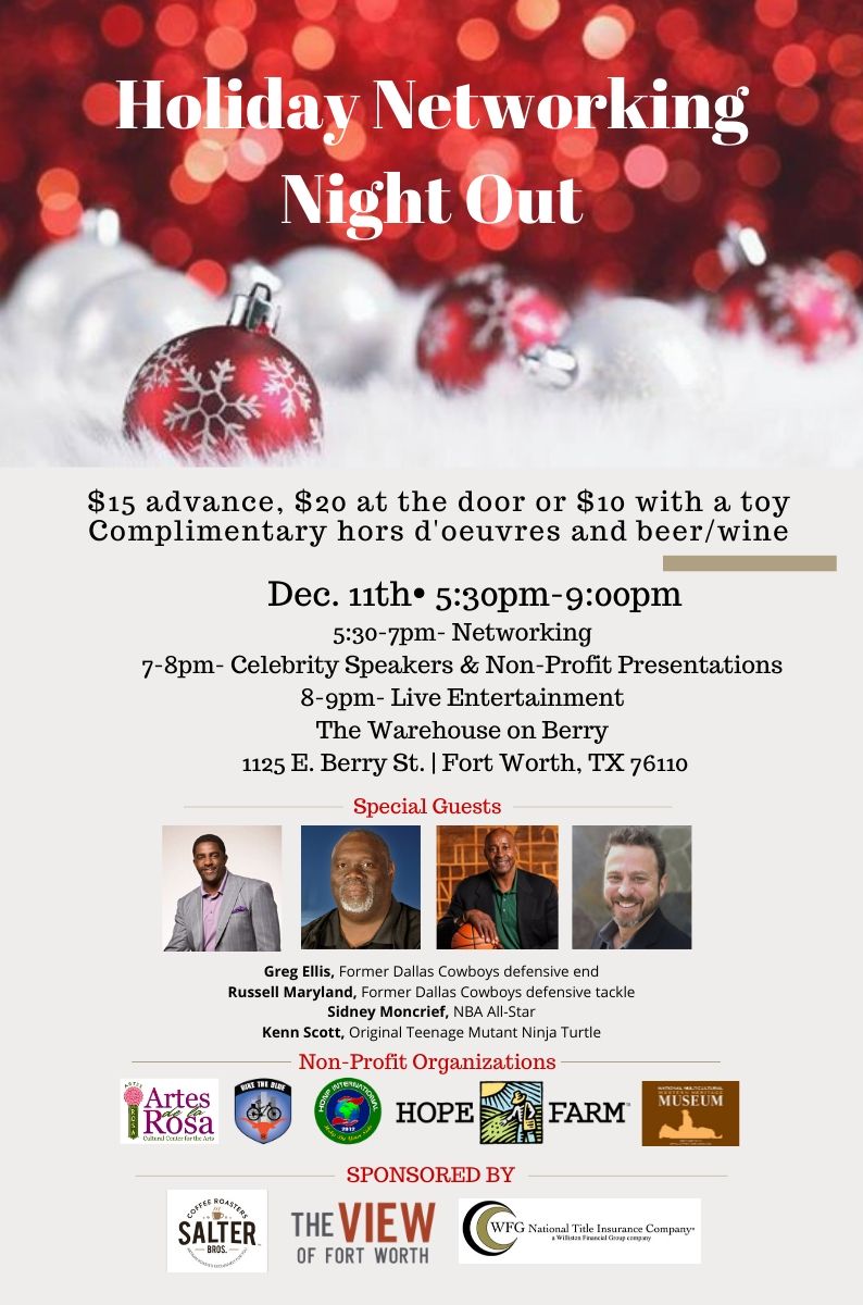 Holiday Networking Mega Mixer Dec 2019 Jim Austin Online Business