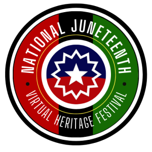 National Juneteenth Virtual Heritage Festival Logo (Logo)